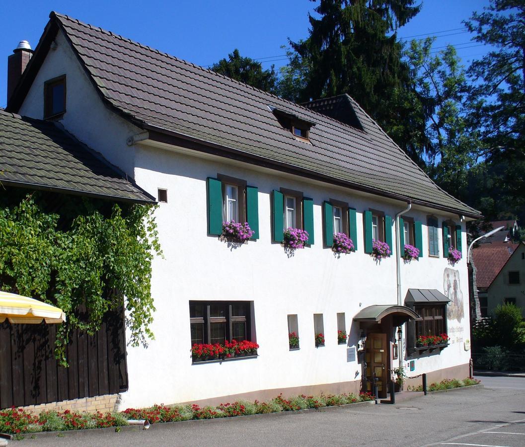 Hotel Garni Zur Weserei カンダーン エクステリア 写真