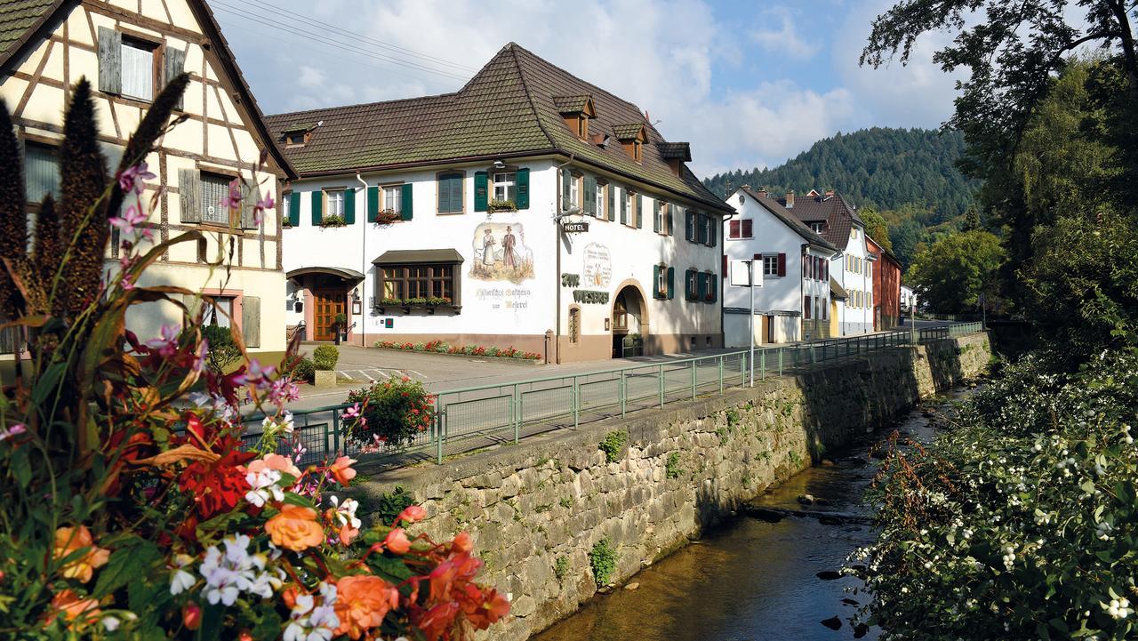 Hotel Garni Zur Weserei カンダーン エクステリア 写真