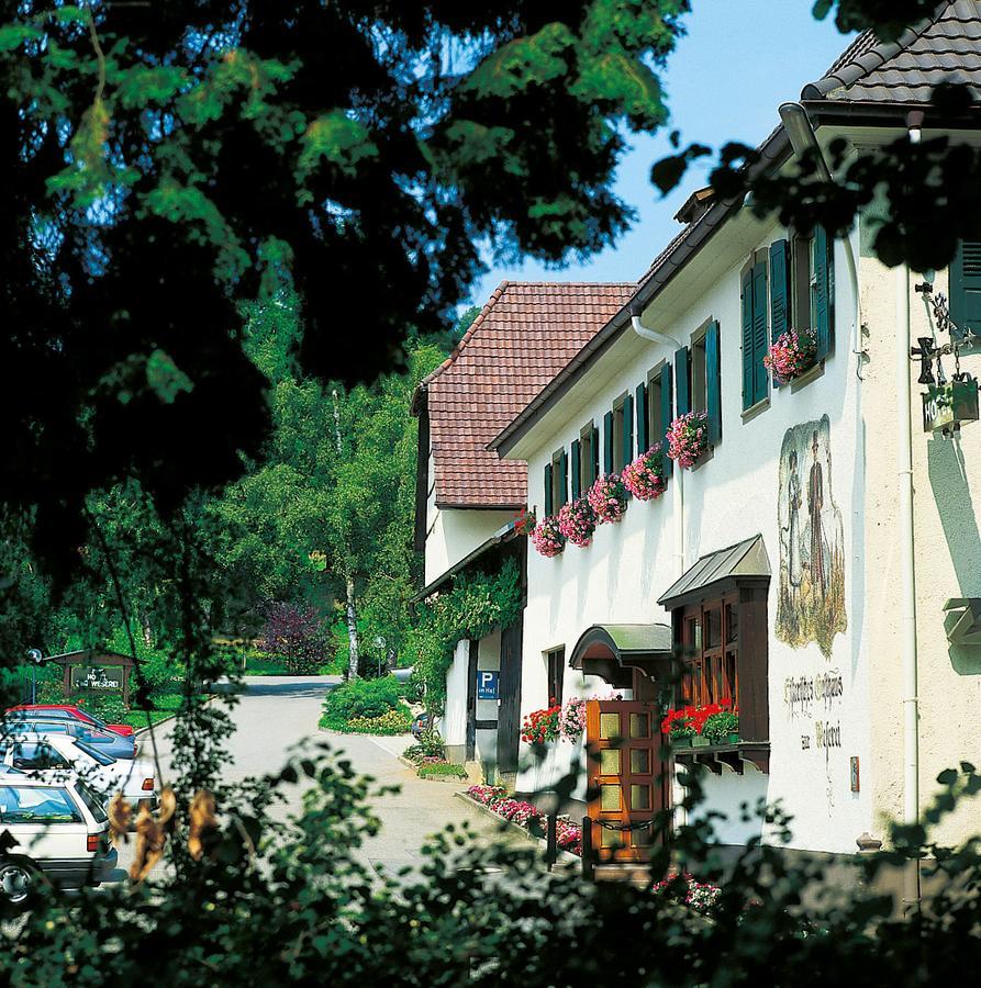 Hotel Garni Zur Weserei カンダーン エクステリア 写真